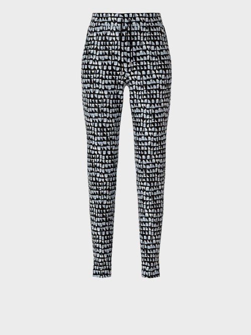 High-Waist-Hose aus Jersey