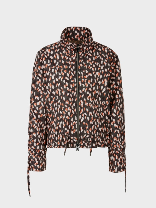 Bedruckte Outdoorjacke