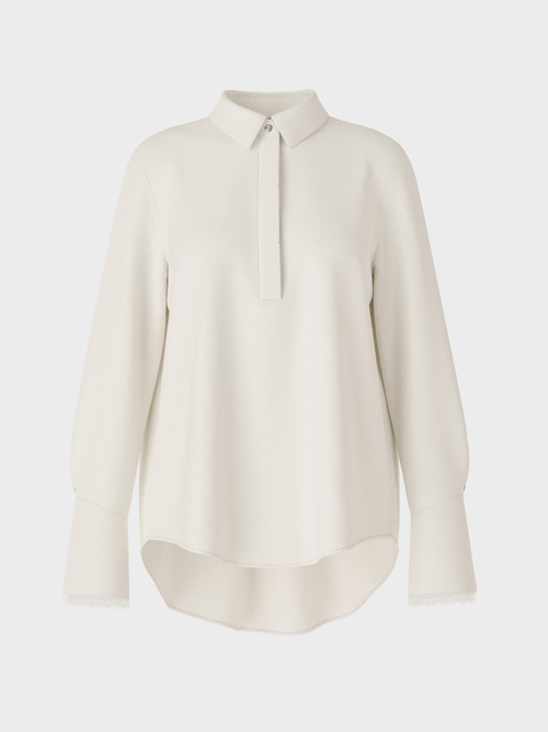 Weite Bluse aus Seide