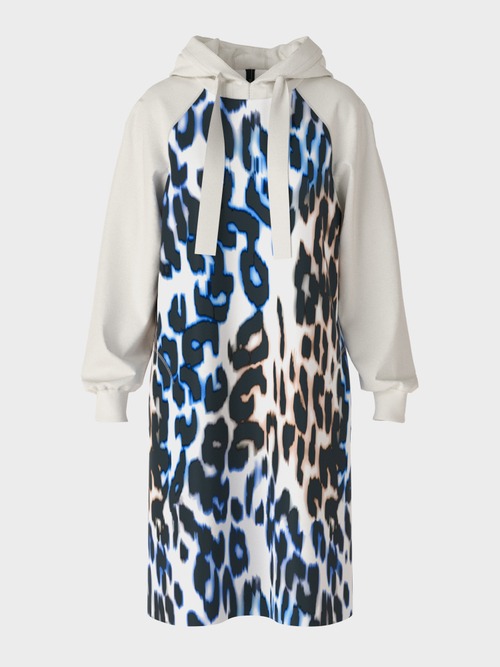 Dress with leopard pattern