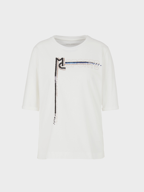 Shirt mit Pailletten-Stickerei