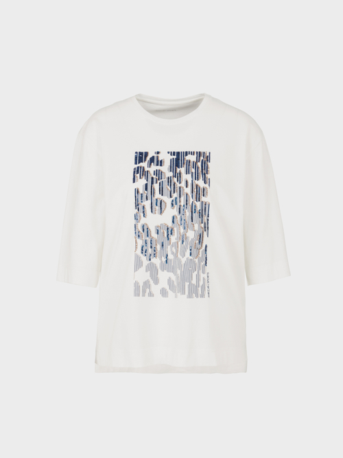 Top with sequin embroidery