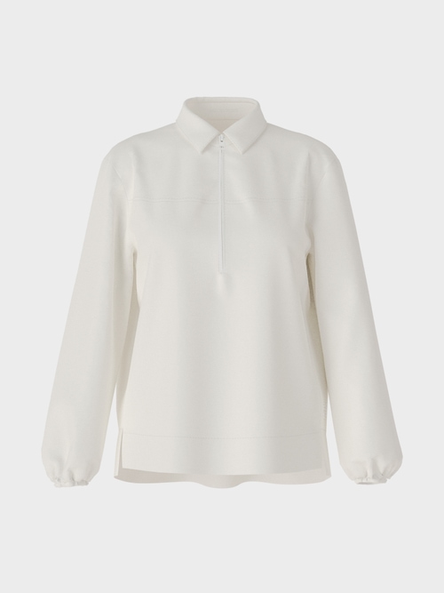 Bluse mit Seide