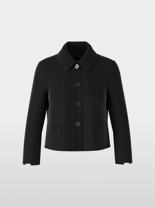 Veste courte manches fendues