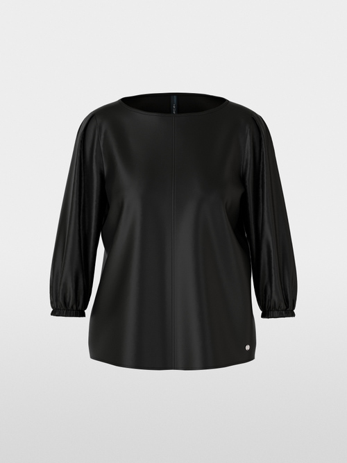 Losse zijden blouse