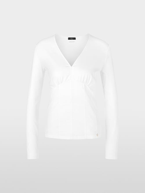 T-Shirt with Gathered Front