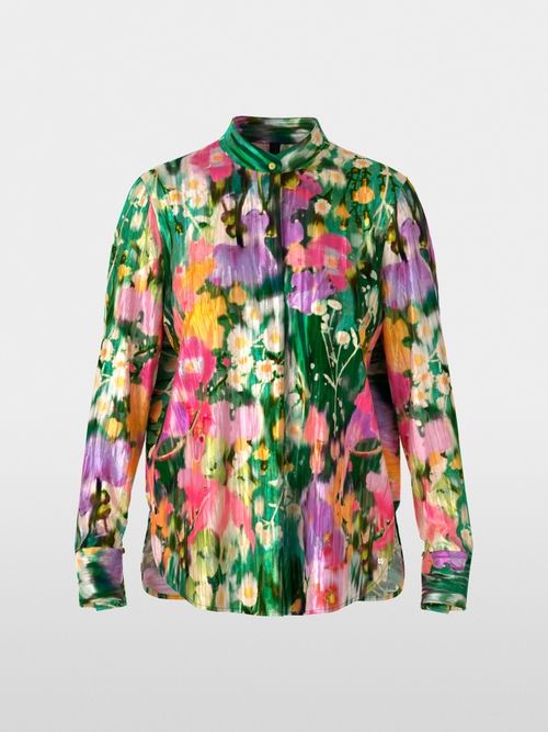 Blouse met bloemenprint
