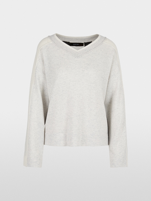 Pull en tricot en laine/cachemire