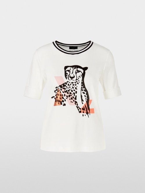 T-shirt with front print