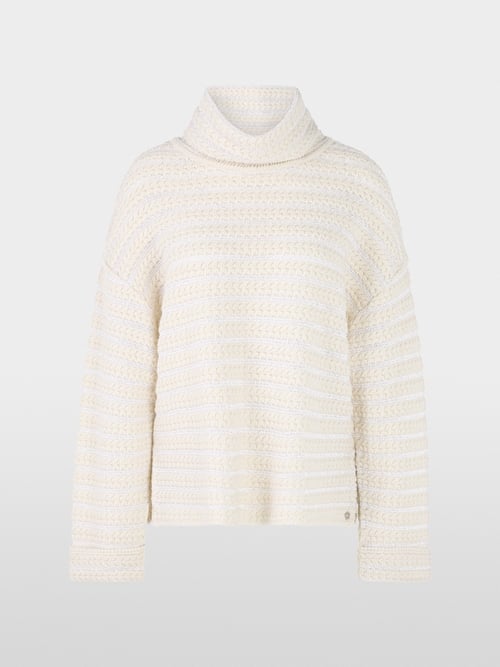 Knitted in Germany turtleneck jumper
