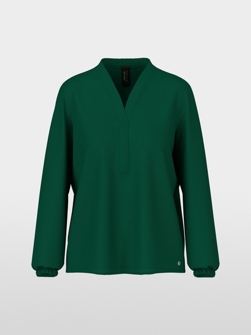 V-Neck-Bluse "Rethink Together"