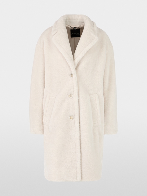 Fake fur jas in oversized model