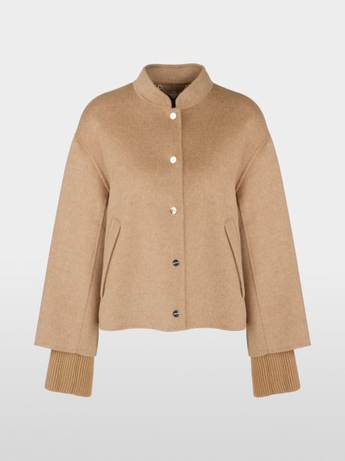 Veste oversize à manches côtelées