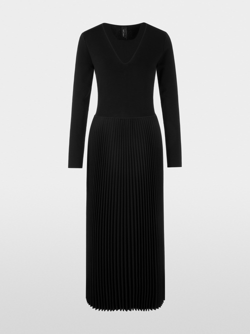 Robe en viscose plissée