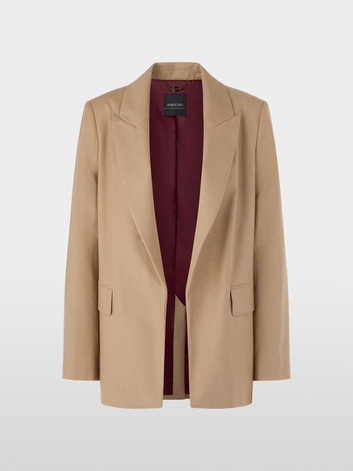 Blazer à revers montant