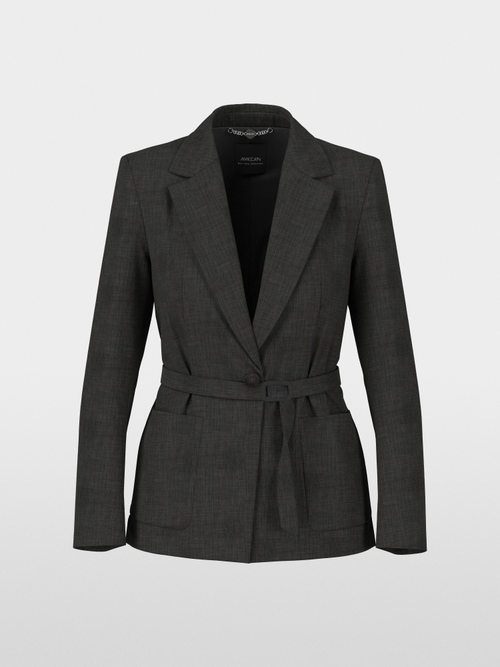 Blazer avec ceinture à nouer