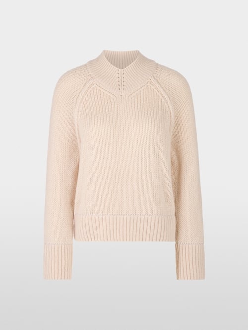 Grof gebreide trui, Knitted in Germany