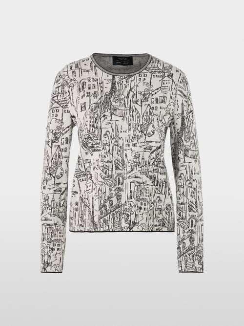 Pull en maille fine tricoté en Allemagne