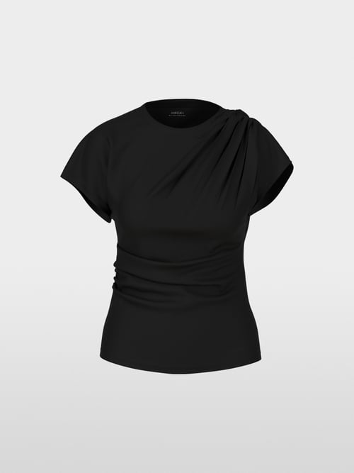 T-shirt froncé