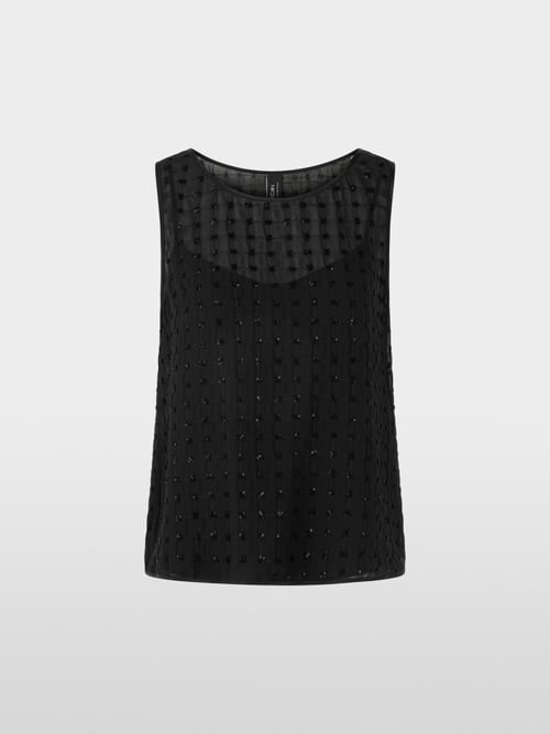 Top à paillettes
