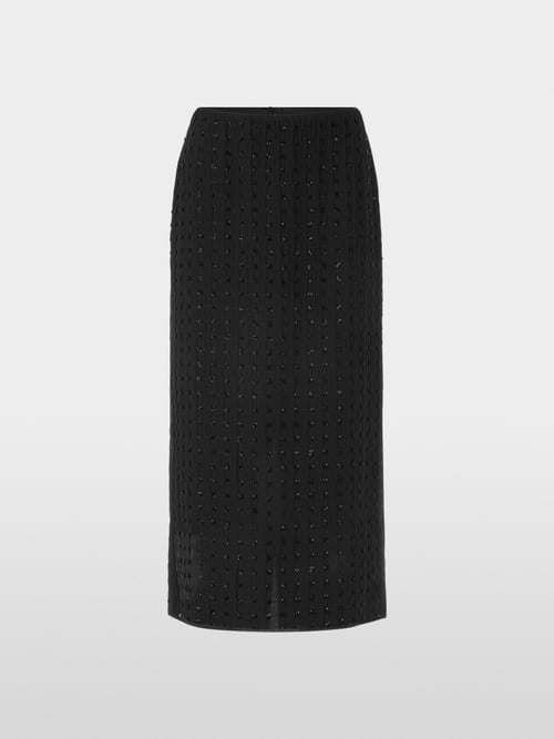Elegant skirt with sequins