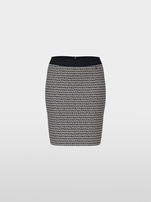 Scuba skirt with sprinkles print