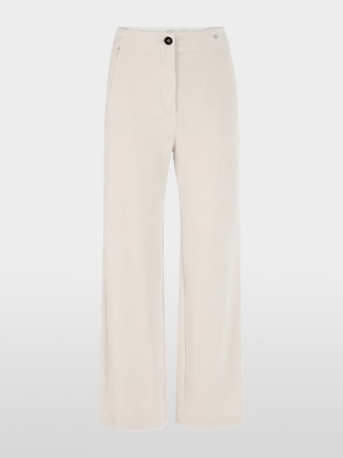 Wijde corduroy broek WELKOM