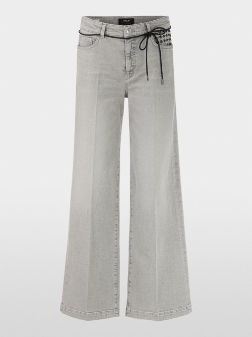 Jeans WARRI coupe large avec broderie