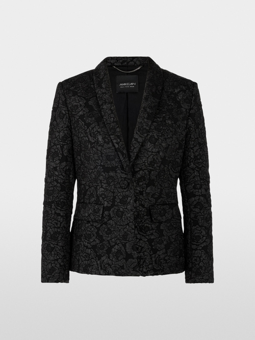 Blazer met bloemenmotief
