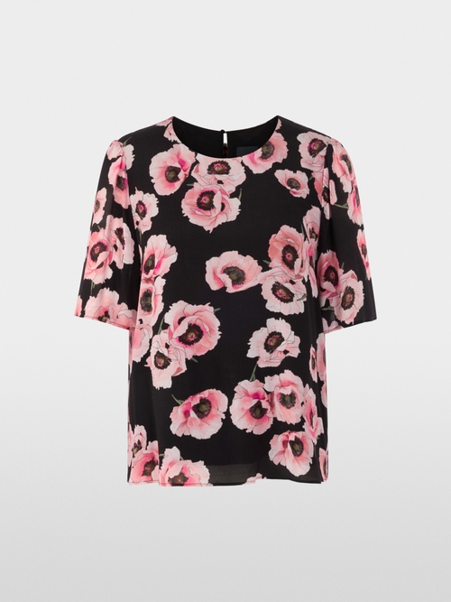 Blouseshirt met bloemenmotief