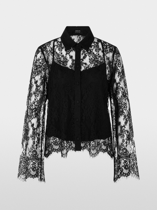 Blouse van kant