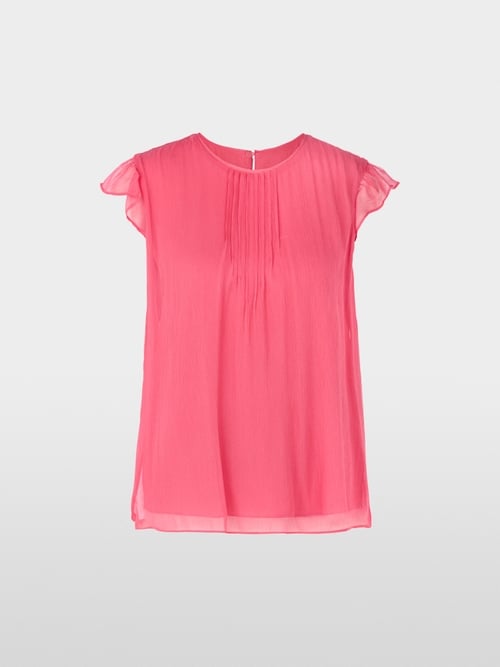 Top van delicate viscosecrêpe