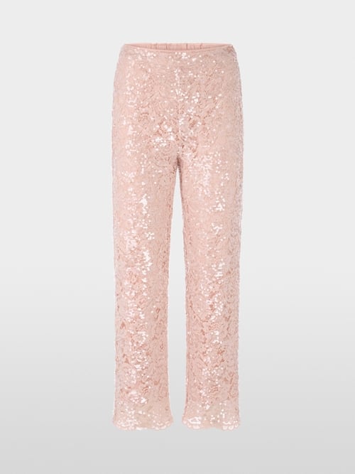 Broek FRIA met pailletten en kant