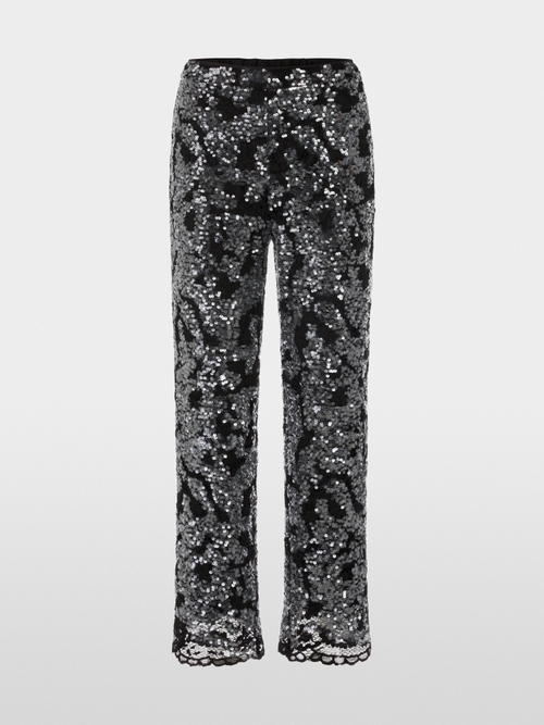Broek FRIA met pailletten en kant