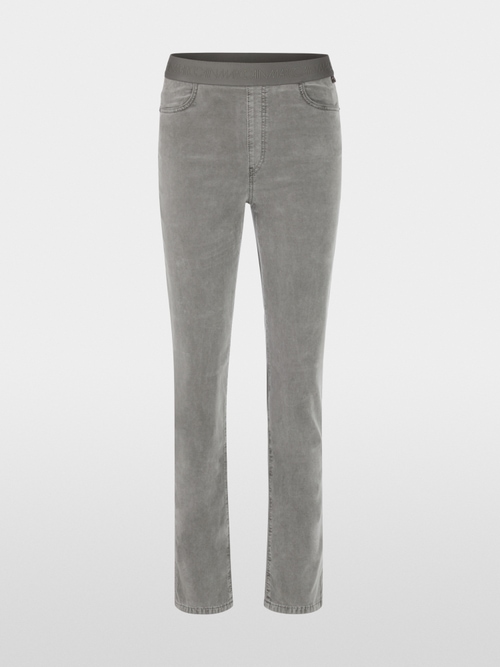 Fluwelen instapbroek SIENA in slim fit