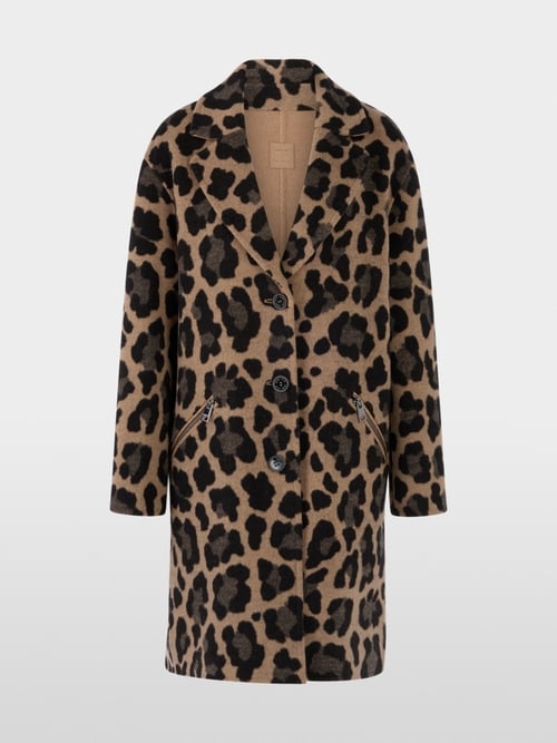 Wendemantel mit Leoprint