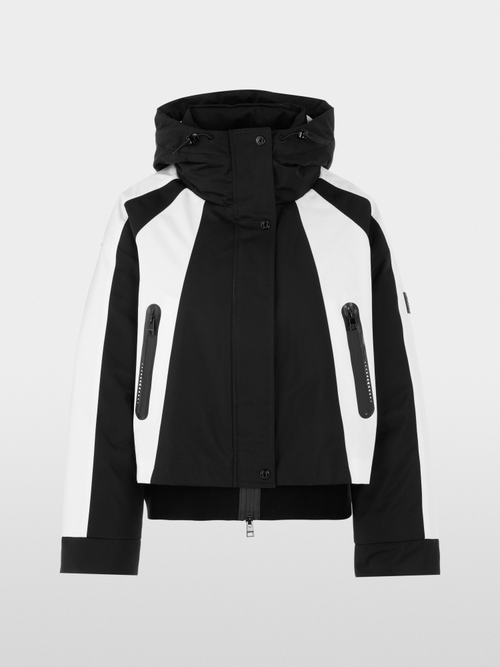 Outdoor jacket in a layered look
