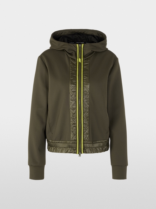 Veste sportive à rayures contrastées