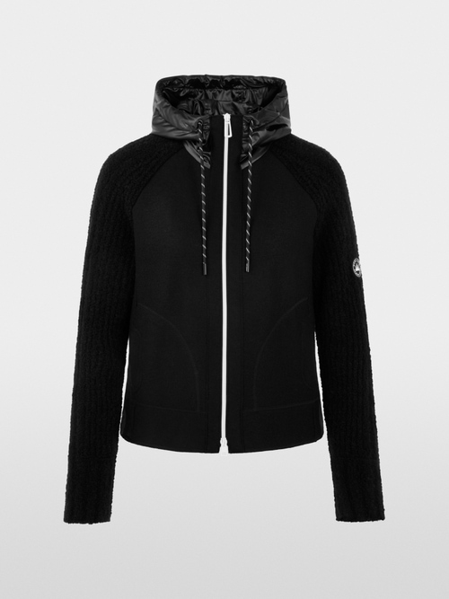 Strickjacke mit Kapuze Knitted in Germany