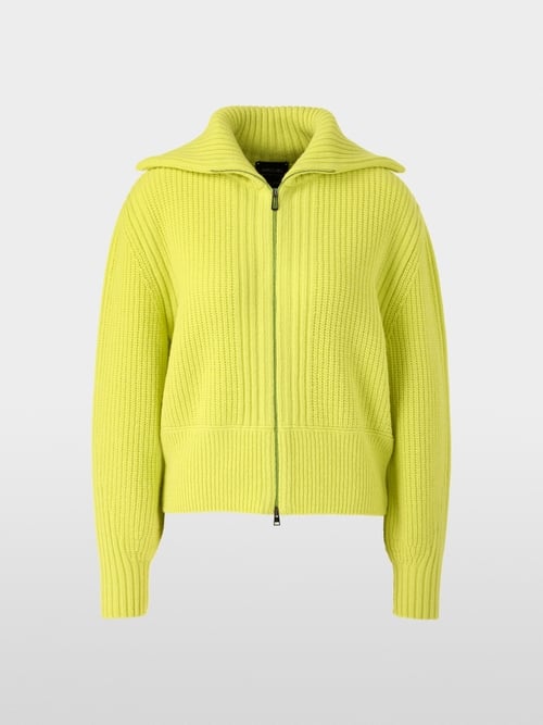 Knitted in Germany Cardigan mit Kragen