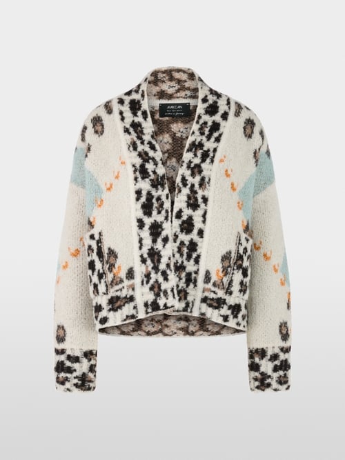 Knitted in Germany open cardigan