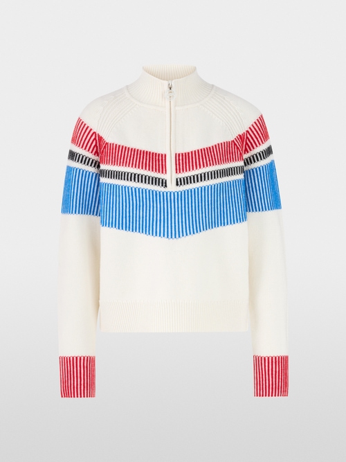 Pull en grosses mailles en pure laine