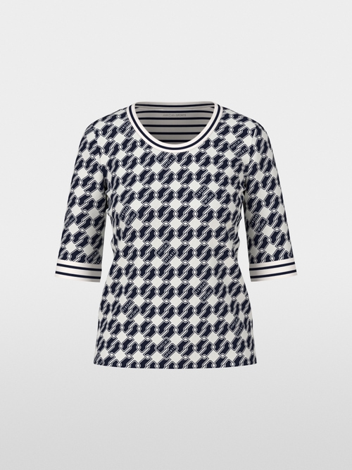 Jersey-Shirt mit Print