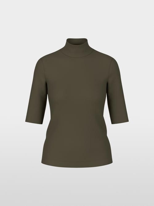 T-shirt basique en coton stretch