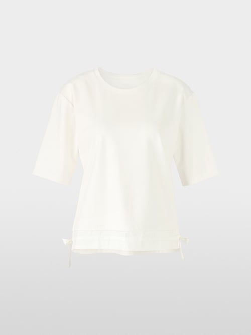 T-shirt carré avec cordon coulissant