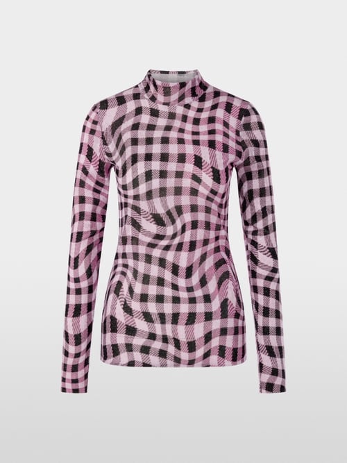 Langarmshirt mit Turtleneck