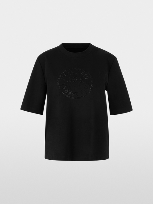 T-shirt with hotfix motif