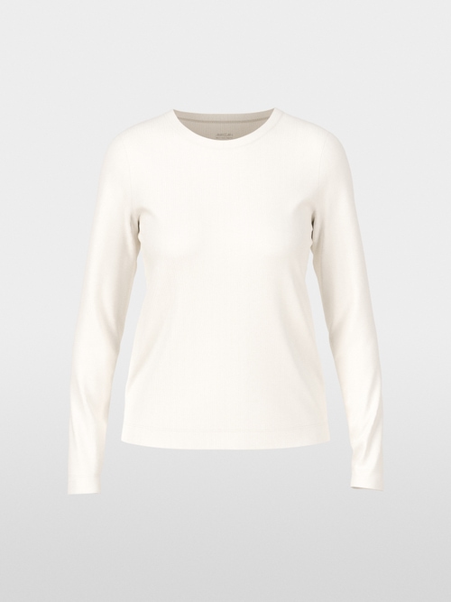 Klassisches Langarmshirt unifarben