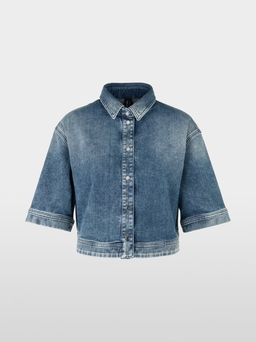 Jeansbluse "Rethink Together"