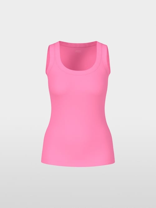 Basic top van stretchkatoen